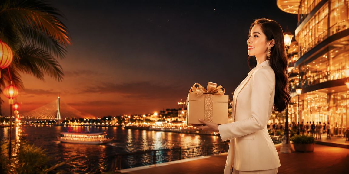 Khung cảnh nhộn nhịp khu vực chợ đêm tại miền Tây sông nước nơi người chơi tham gia cá cược
